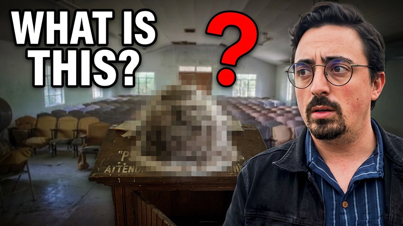 This Abandoned Sunday School Church Has Been Sitting Here for Decades