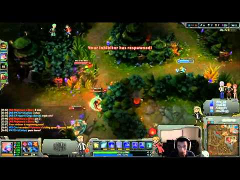 C9 Hai Outplay and Baron Steal with Ap Ezreal.