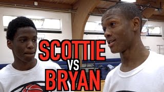 Scottie Lewis & Bryan Antoine FACE OFF in DUNK CONTEST! Open Gym Highlights