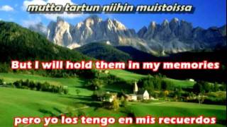 Haloo Helsinki - Maailman toisella puolen (lyrics: finnish, english, spanish)