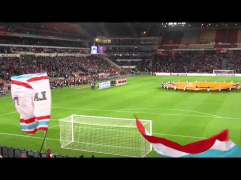 PSV - Napoli 3-0 Opkomst spelers