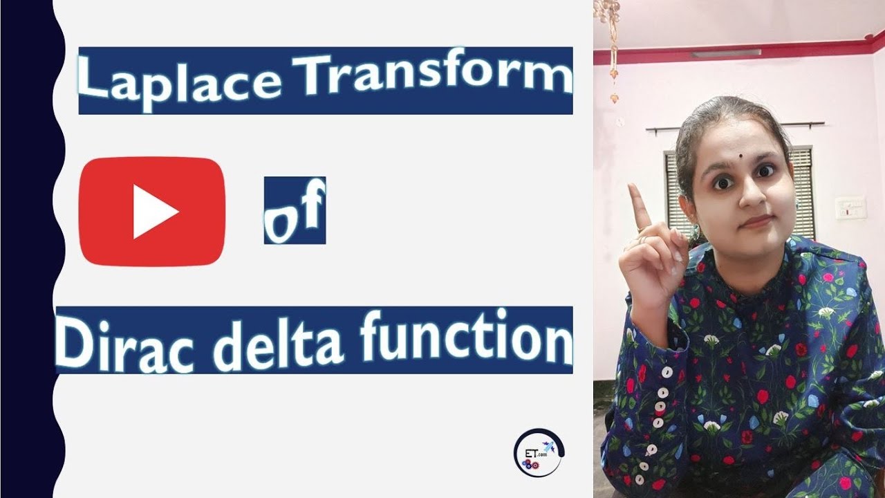 Laplace transform of Dirac delta function