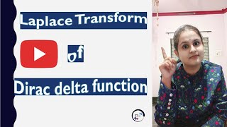 Laplace transform of Dirac delta function