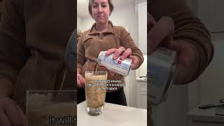 The PERFECT diet coke at home with no fancy icemaker, no true citrus…and no glass straws 😂
