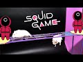 Squid Game vs Hamsters : Glass bridge | Red Light Green Light | Marbles and All Amazing Challenges