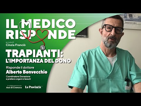 «Il medico risponde», trapianti: l'importanza del dono