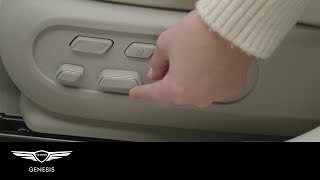 How to Use Seat Controls | 2024+ GV60| How-To | Genesis USA