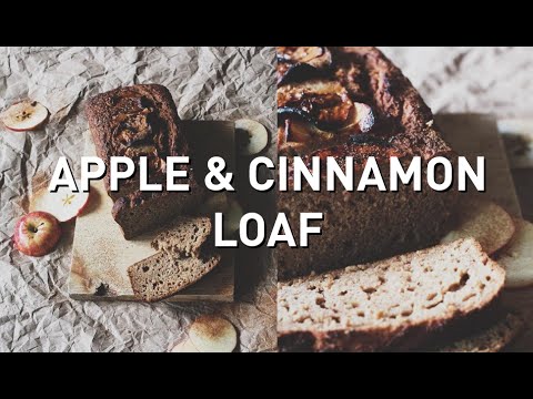 APPLE & CINNAMON BREAD // VEGAN + OIL FREE + WHOLEFOODS