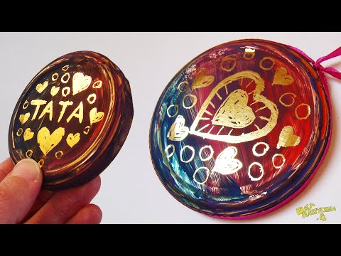 Medal dla taty | Prezent dla taty | Dzień Ojca | Praca plastyczna | Przedszkole / Father's Day Craft