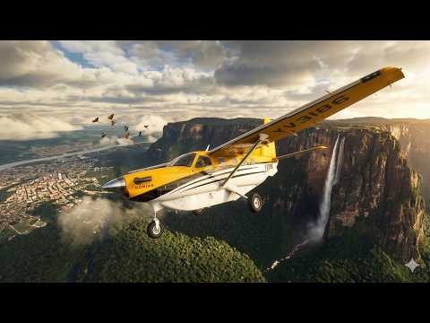 ¡Rumbo a la Selva! 🇻🇪 Ciudad Bolívar (SVCB) - Canaima (SVCN) | FS Economy | MSFS 2020 ✈️ MSFS2020