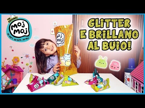 Pacco a sorpresa Moj Moj! (Squishy glitter e luminosi!)