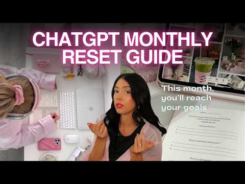 ChatGPT will transform you into your dream woman in 30 days | October monthly reset routine for 2025