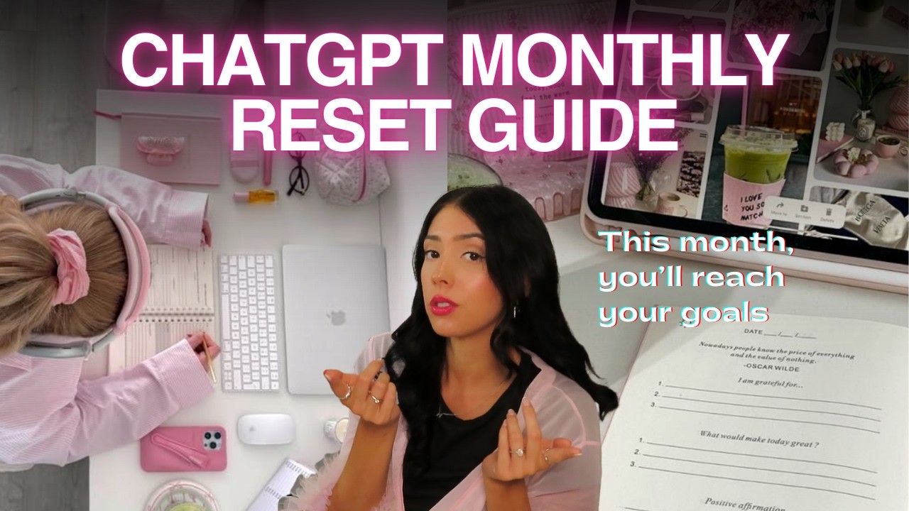 ChatGPT will transform you into your dream woman in 30 days | October monthly reset routine for 2025