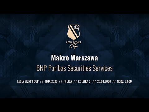 Skrót spotkania Makro Warszawa - BNP ( Legia Biznes Cup Zima 2020 )