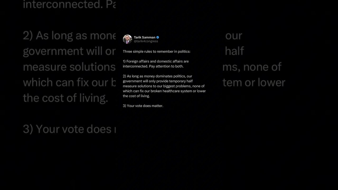 Three Simple Rules #democracy #election