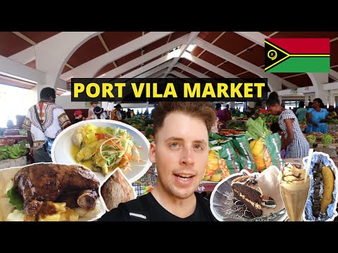 Port Vila, Vanuatu Market Food Tour - comida local barata
