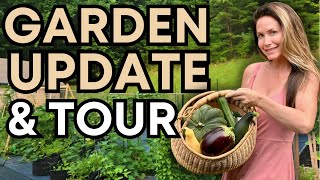 BORING 🥱 GARDEN UPDATE & TOUR 🌻🌱