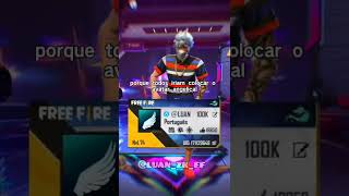 FOTO SUA NO PERFIL DO FREEFIRE 😳😳🤣🤣 #freefire #foryou #fyp #meme  #garena #ff #shorts #short