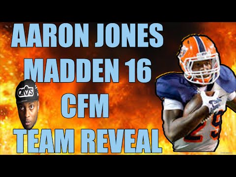 MADDEN 16 CAREER MODE RB "AARON JONES" TEAM REVEAL AND CREATION (MADDEN 16 CFM RB EP 0)