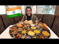 I tried the BIGGEST THALI in the UK