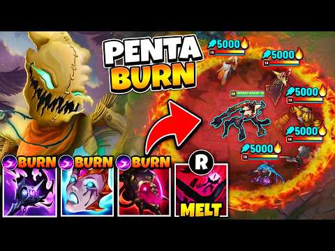 Fiddlesticks but I apply 5 burns at once and melt everything (PENTABURN ULTIMATE)