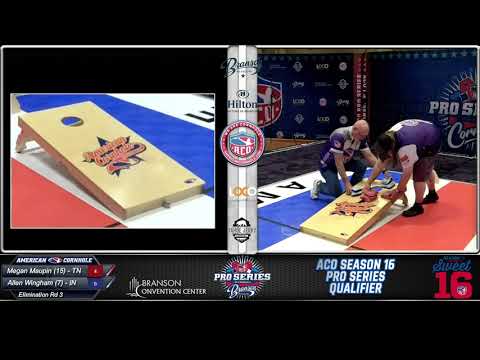 ACO PRO SERIES QUALIFIER: WHY BE COY... SHE BEATS THE WORLD CHAMPION DOWN -  MAUPIN VS WINGHAM