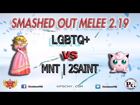 Smashed Out Melee V2.19 - LGBTQ+ Vs. MnT | 2saint  - Winners Quarter Finals