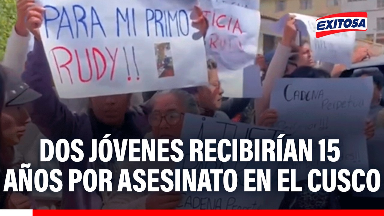 🔴🔵Jóvenes implicados en asesinato en Cusco podrían recibir 15 años de prisión