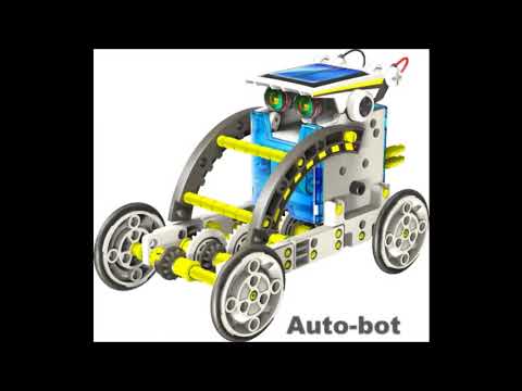 14 in 1 Educational Solar Robot Kit- Smyths Toys
