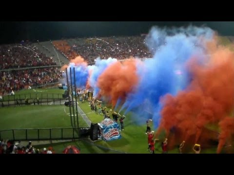 "MEDELLIN 0 vs itagui 0  Liga postobon II  Cuadrangulares finales Fecha # 1   Nov-17-2012" Barra: Rexixtenxia Norte • Club: Independiente Medellín