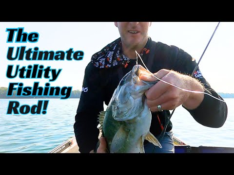 The Ultimate Utility Fishing Rod! This Works With Almost Everything! Built To Catch