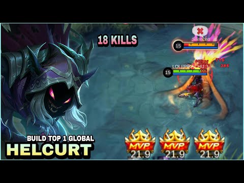HELCURT BEST BUILD 2022 | INSANE DAMAGE | BUILD TOP 1 GLOBAL HELCURT | MLBB