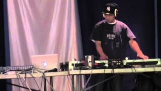 DJ Hektek @ Kiss The Crown NYC Hip-Hop Youth event in St. James Recreational Center