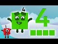 Numberblocks The Number 4 Learn To Count Learning Blocks