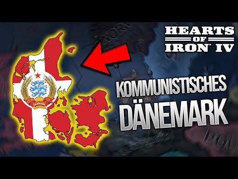 IMPOSSIBLE Challenge with DENMARK | Hearts of Iron 4 German