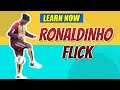 Learn Ronaldinho Skills - Ronaldinho Flick - PRSOCCERART Tutorials #15