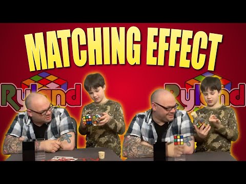 MATCHING EFFECT! | Ryland Combines Three Different Rubik's Cube Tricks