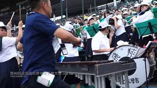 【応援演奏中の出来事】吹奏楽部の女の子に打球が… 2017夏 第99回全国高校野球選手権大会