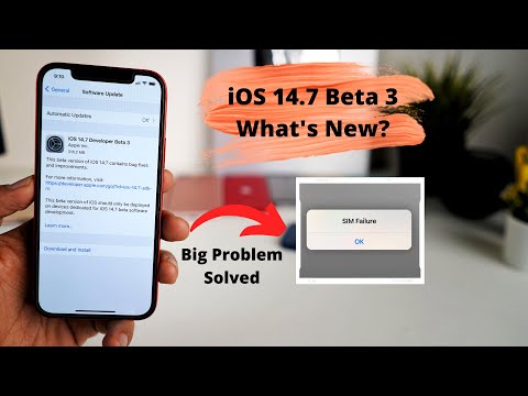 iOS 14.7 Beta 3 What's New?