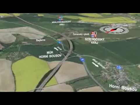 Jižní varianta R35 v oblasti Dolního Bousova