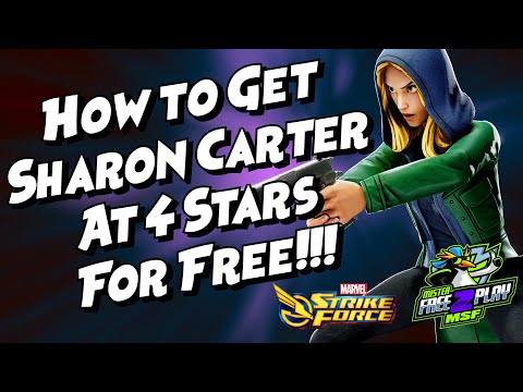 Get 4 Star Sharon Carter No Money Spent! | Event Campaign Release - Marvel Strike Force