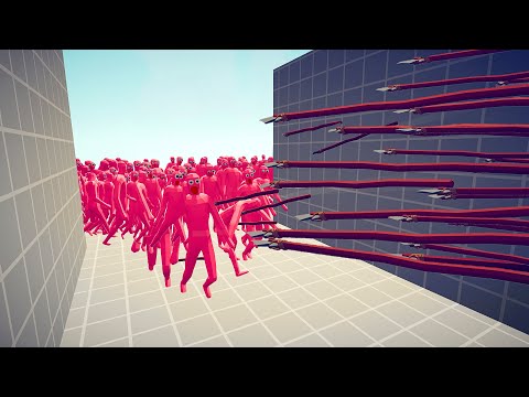 80x UNITS VS 18x SPEAR THROWERS  | TABS - Totally Accurate Battle Simulator