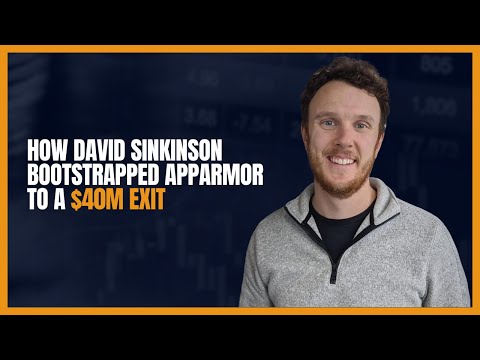 Ep448 How David Sinkinson Bootstrapped AppArmor to a $40M Exit ...