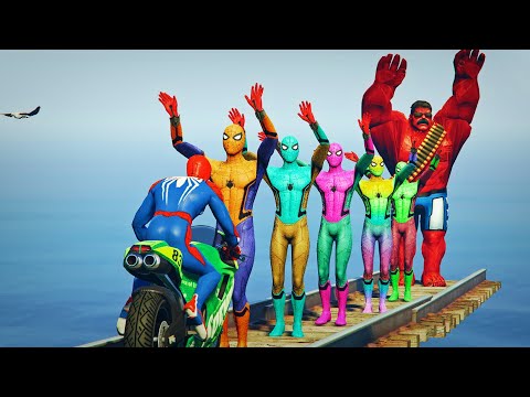 Gta 5  Epic Spider-Man Funny Ragdoll Compilation//Failed EP-23