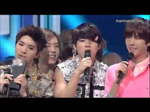 130728 Today's Winner is INFINITE @ Inkigayo #Destiny3rdWin