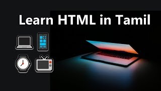 Learn HTML in tamil  beginner to website  complete