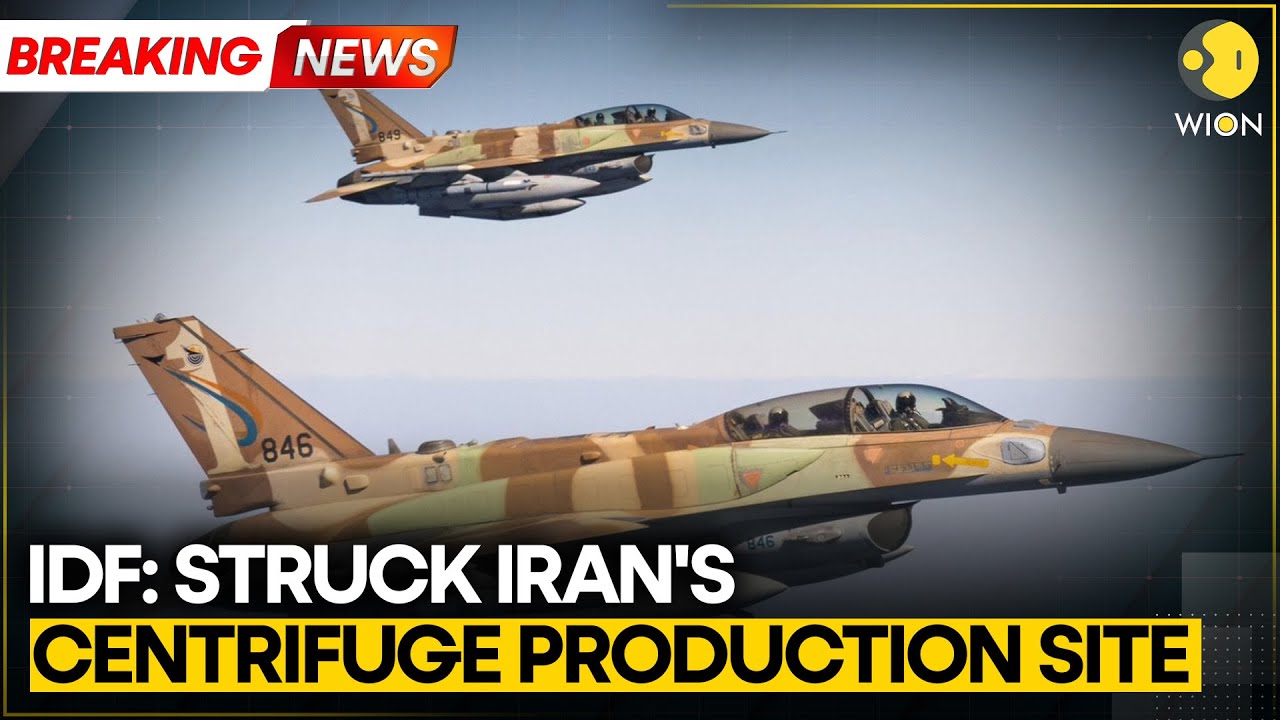 Israel-Iran War: Israel Claims IAF Launched Massive Strike on Iran, Centrifuge Site Destroyed | WION