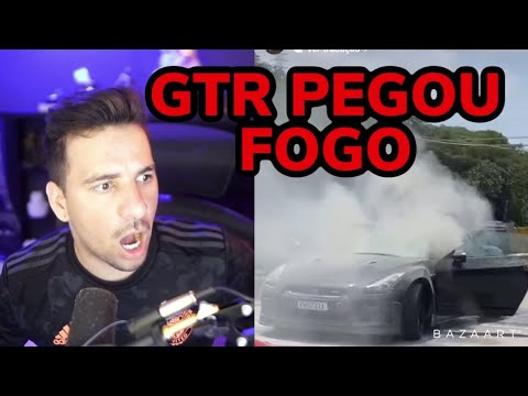 PIUZINHO REAGINDO AO GTR DO @renatogarciayoutuber  PEGANDO FOGO