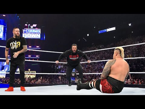 Kevin Owens revenge with Solo Sikoa WWE Smackdown June 2024 Randy Orton & Kevin vs New Bloodline
