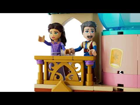 Gambar LEGO Disney Rapunzels Castle Set 676 pcs 43297 - Mix